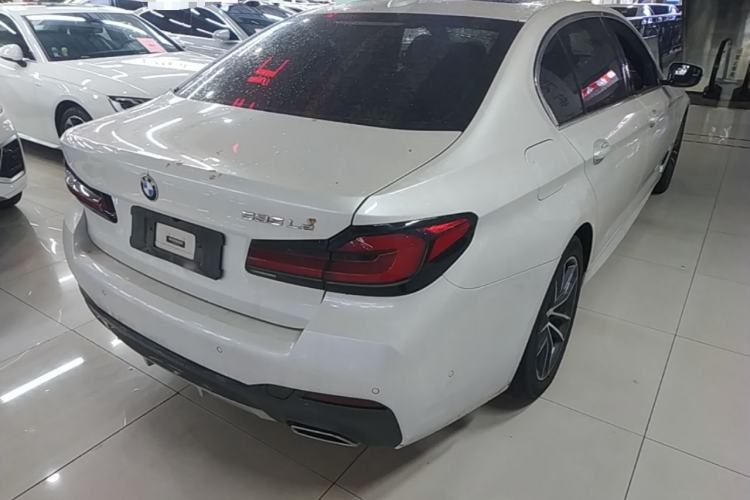 Used BMW 5 Series New Energy 2021 535Le M Sport Package Rear Right 45 Deg
