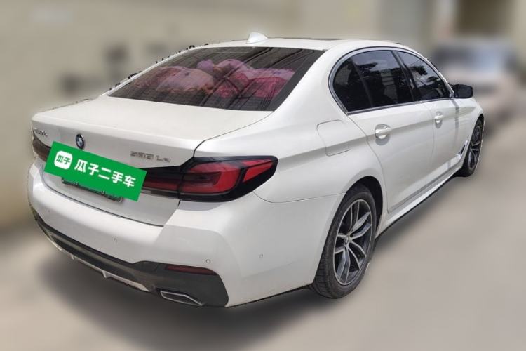 Used BMW 5 Series New Energy 2021 Restyled 535Le Pioneer Edition M Sport Package Rear Right 45 Deg