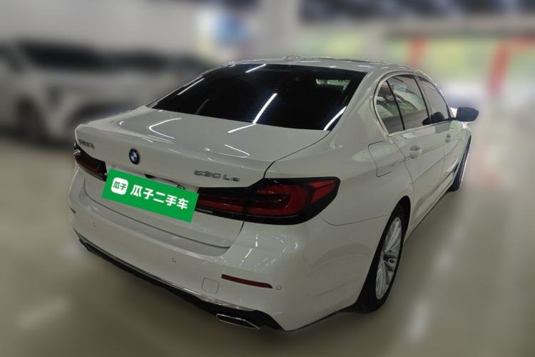 Used BMW 5 Series New Energy 2021 535Le Luxury Package Rear Right 45 Deg