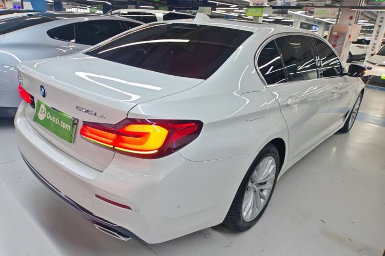Used BMW 5 Series New Energy 2021 535Le Luxury Package Rear Right 45 Deg