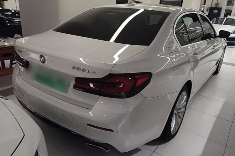 Used BMW 5 Series New Energy 2021 535Le Luxury Package Rear Right 45 Deg