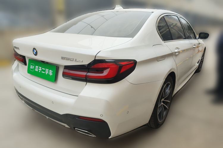Used BMW 5 Series New Energy 2021 535Le M Sport Package Rear Right 45 Deg