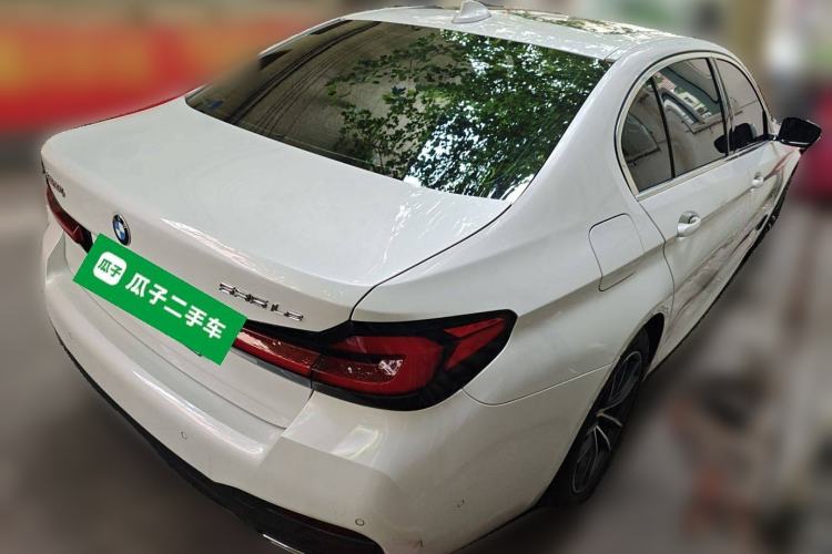 Used BMW 5 Series New Energy 2021 535Le M Sport Package Rear Right 45 Deg