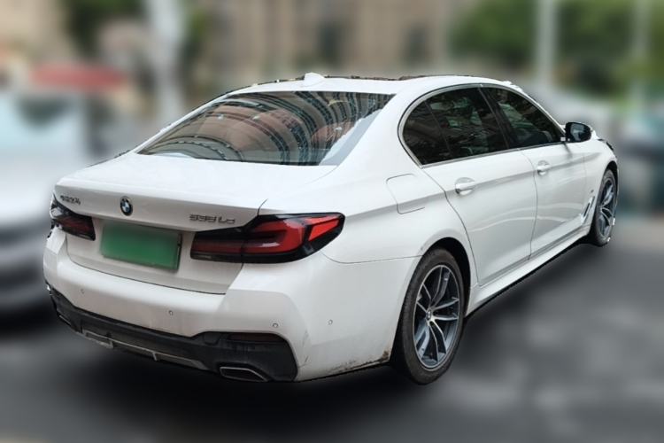 Used BMW 5 Series New Energy 2021 535Le Pioneer Edition M Sport Package Rear Right 45 Deg