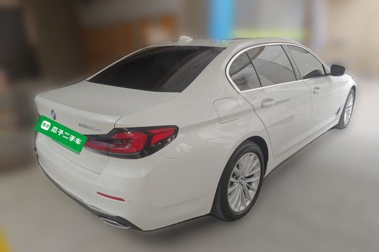 Used BMW 5 Series New Energy 2021 535Le Luxury Package Rear Right 45 Deg