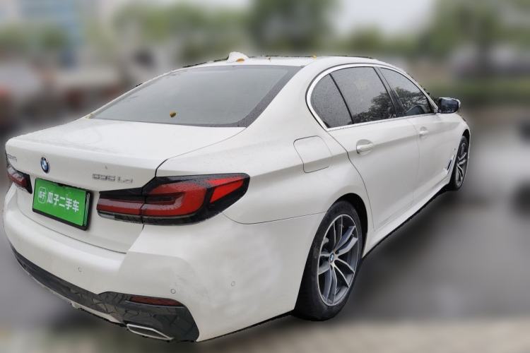 Used BMW 5 Series New Energy 2021 535Le Pioneer Edition M Sport Package Rear Right 45 Deg