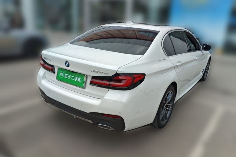 Used BMW 5 Series New Energy 2021 535Le M Sport Package Rear Right 45 Deg