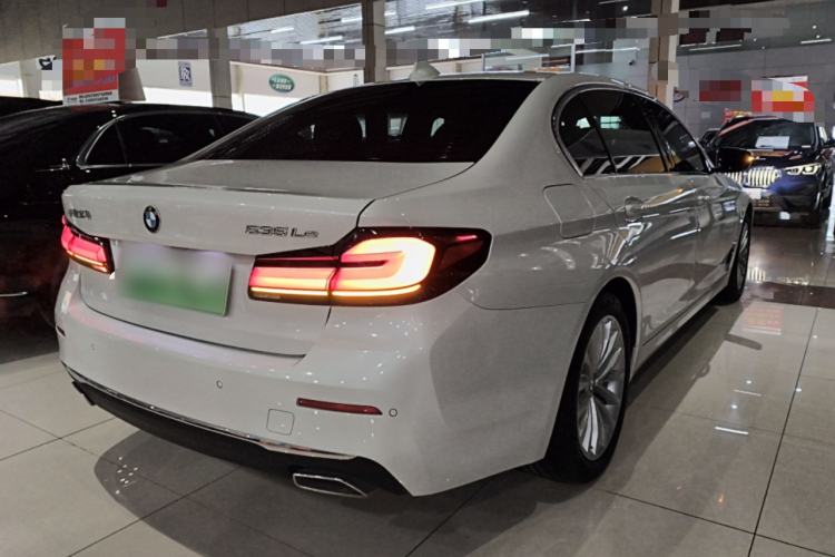 Used BMW 5 Series New Energy 2021 535Le Luxury Package Rear Right 45 Deg