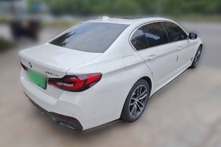 Used BMW 5 Series New Energy 2021 535Le M Sport Package Rear Right 45 Deg