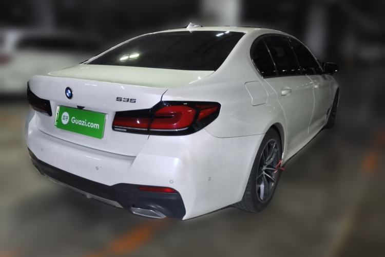 Used BMW 5 Series New Energy 2021 535Le M Sport Package Rear Right 45 Deg