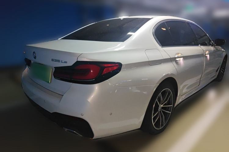 Used BMW 5 Series New Energy 2021 535Le Pioneer Edition M Sport Package Rear Right 45 Deg