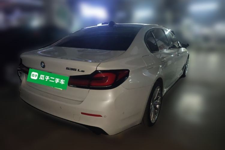 Used BMW 5 Series New Energy 2021 535Le Luxury Package Rear Right 45 Deg