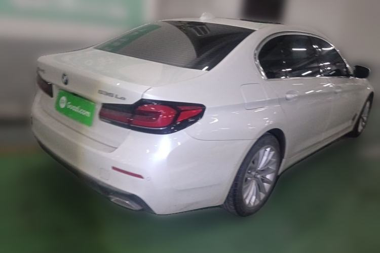 Used BMW 5 Series New Energy 2021 Updated 535Le Luxury Package Rear Right 45 Deg