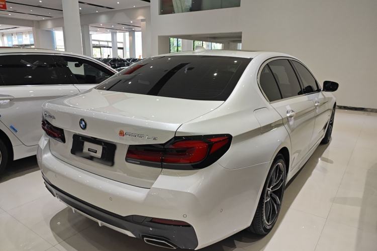 Used BMW 5 Series New Energy 2021 535Le Pioneer Edition M Sport Package Rear Right 45 Deg