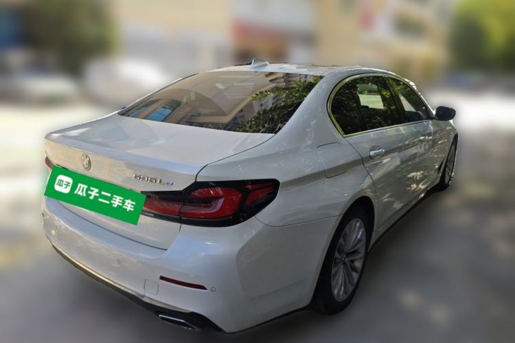 Used BMW 5 Series New Energy 2021 535Le Luxury Package Rear Right 45 Deg