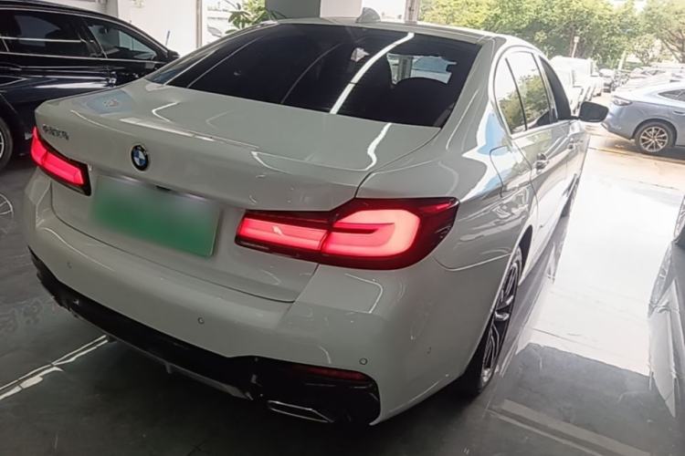 Used BMW 5 Series New Energy 2021 535Le Pioneer Edition M Sport Package Rear Right 45 Deg