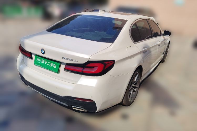 Used BMW 5 Series New Energy 2021 535Le M Sport Package Rear Right 45 Deg