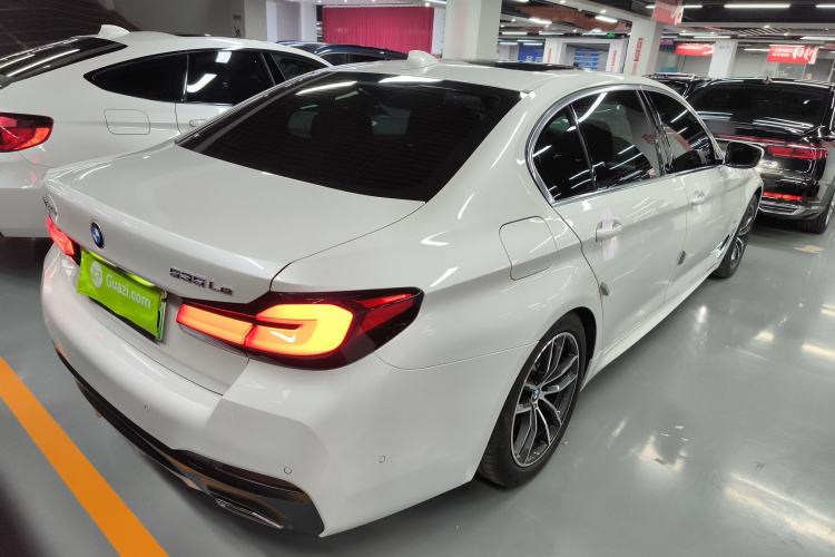 Used BMW 5 Series New Energy 2021 Restyled 535Le Pioneer Edition M Sport Package Rear Right 45 Deg