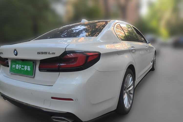 Used BMW 5 Series New Energy 2021 535Le Luxury Package Rear Right 45 Deg