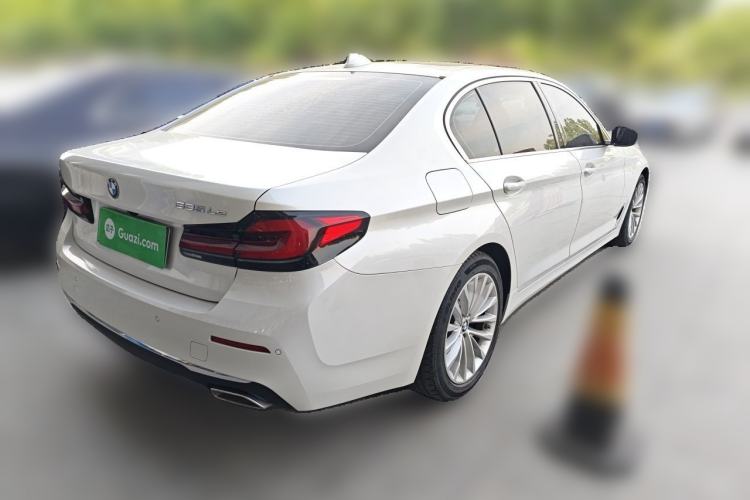 Used BMW 5 Series New Energy 2021 Updated 535Le Luxury Package Rear Right 45 Deg