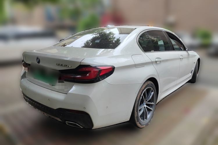 Used BMW 5 Series New Energy 2021 535Le M Sport Package Rear Right 45 Deg