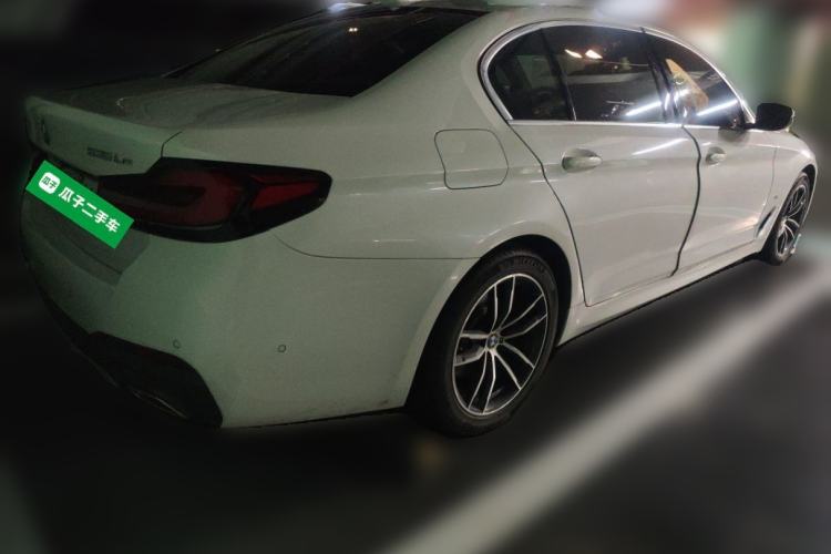 Used BMW 5 Series New Energy 2021 535Le M Sport Package Rear Right 45 Deg