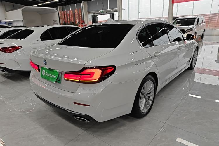 Used BMW 5 Series New Energy 2021 535Le Luxury Package Rear Right 45 Deg