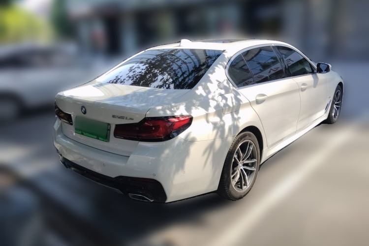 Used BMW 5 Series New Energy 2021 535Le M Sport Package Rear Right 45 Deg
