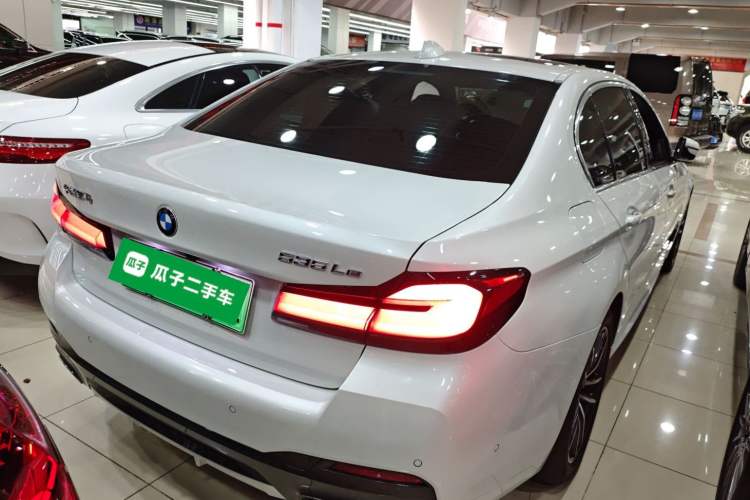 Used BMW 5 Series New Energy 2021 Updated 535Le Luxury Package Rear Right 45 Deg