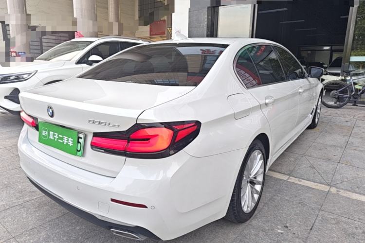 Used BMW 5 Series New Energy 2021 Updated 535Le Luxury Package Rear Right 45 Deg
