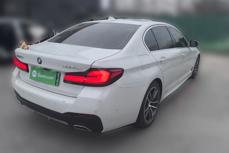 Used BMW 5 Series New Energy 2021 535Le Pioneer Edition M Sport Package Rear Right 45 Deg