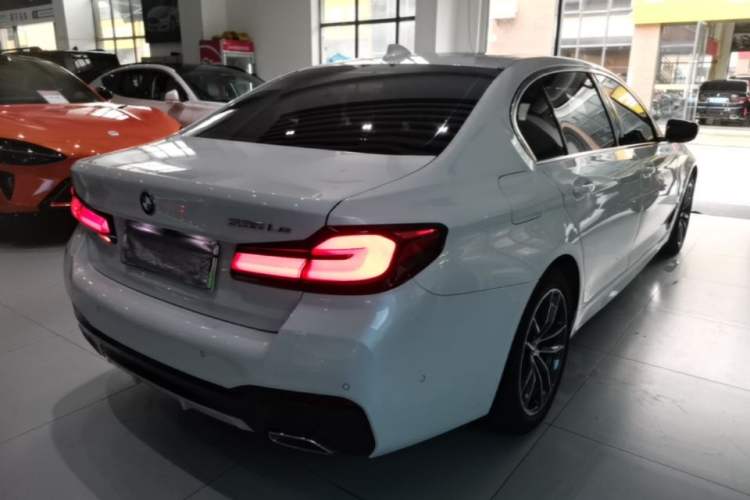 Used BMW 5 Series New Energy 2021 535Le M Sport Package Rear Right 45 Deg
