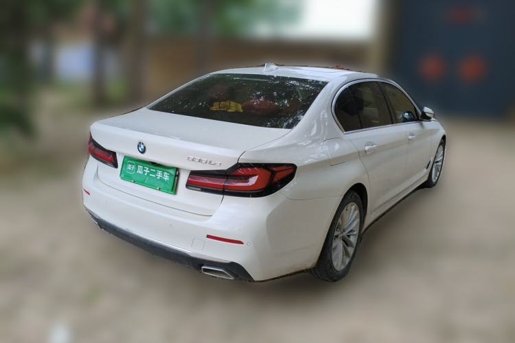 Used BMW 5 Series New Energy 2021 535Le Luxury Package Rear Right 45 Deg