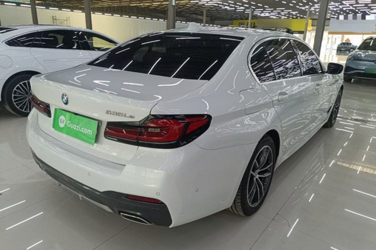 Used BMW 5 Series New Energy 2021 535Le Pioneer Edition M Sport Package Rear Right 45 Deg