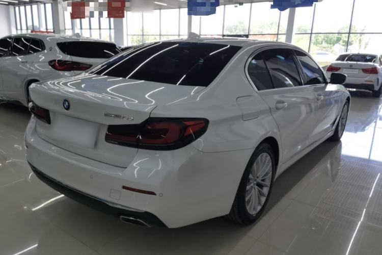 Used BMW 5 Series New Energy 2021 535Le Luxury Package Rear Right 45 Deg