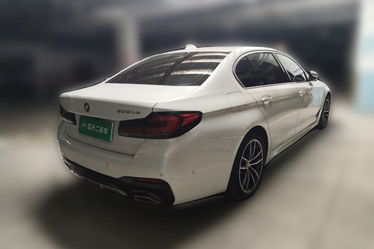 Used BMW 5 Series New Energy 2021 535Le Pioneer Edition M Sport Package Rear Right 45 Deg