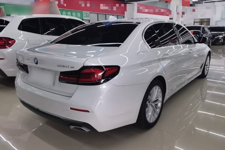 Used BMW 5 Series New Energy 2021 535Le Luxury Package Rear Right 45 Deg