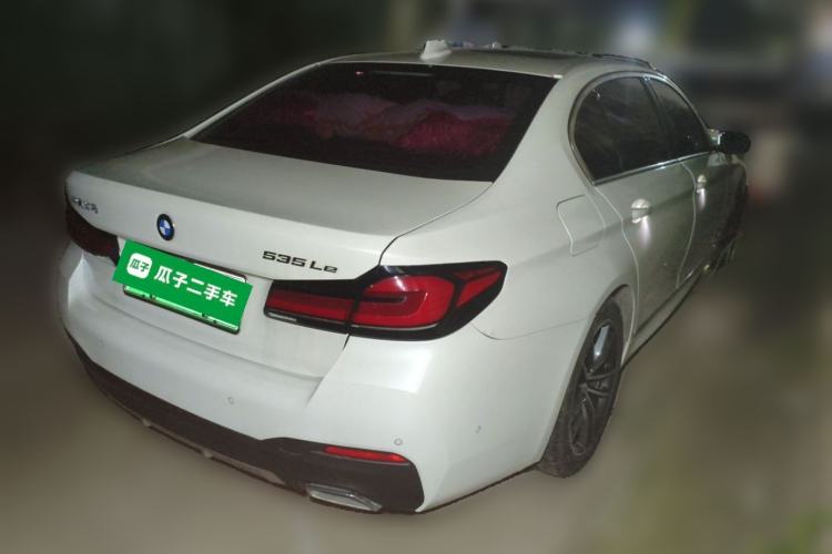 Used BMW 5 Series New Energy 2021 535Le Pioneer Edition M Sport Package Rear Right 45 Deg