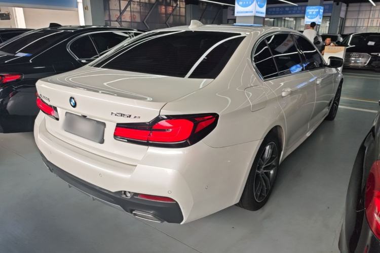 Used BMW 5 Series New Energy 2021 535Le M Sport Package Rear Right 45 Deg