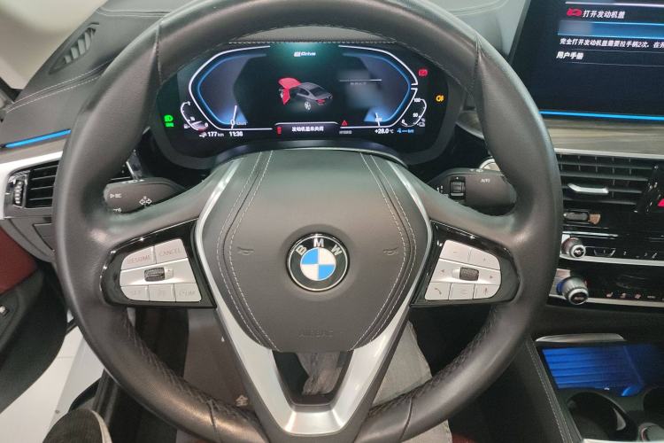 Used BMW 5 Series New Energy 2021 Updated 535Le Luxury Package Steering Wheel