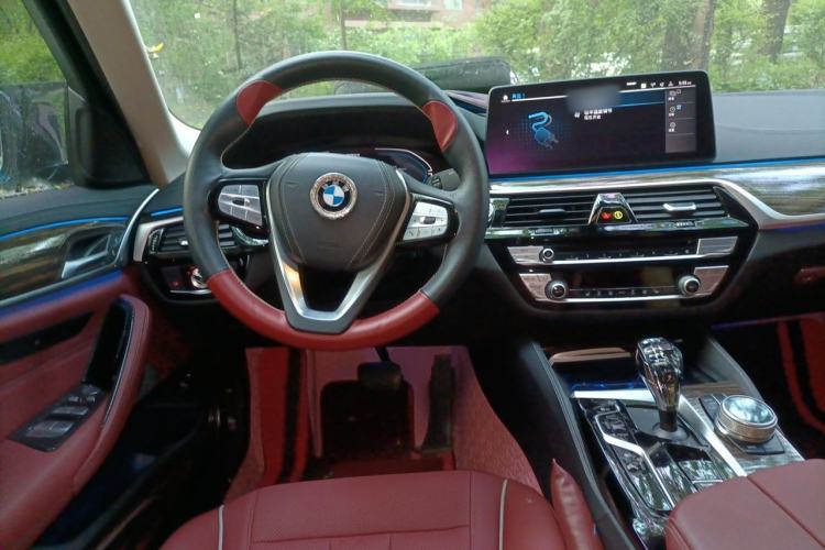 Used BMW 5 Series New Energy 2021 Updated 535Le Luxury Package Steering Wheel