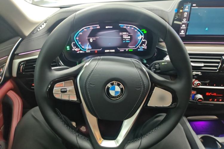 Used BMW 5 Series New Energy 2021 535Le Luxury Package Steering Wheel