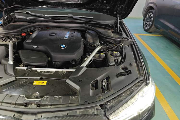 Used BMW 5 Series New Energy 2022 535Le Pioneer Edition M Sport Package Engine Bay Left