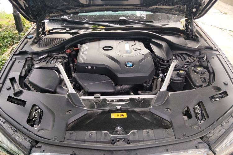 Used BMW 5 Series New Energy 2022 Second Facelift 535Le Pioneer Edition M Sport Package Engine Bay