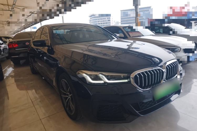 Used BMW 5 Series New Energy 2022 Second Facelift 535Le Pioneer Edition M Sport Package Front Right 45 Deg