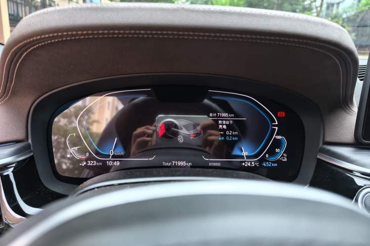 Used BMW 5 Series New Energy 2022 Updated Version 535Le Luxury Package Instrument Cluster