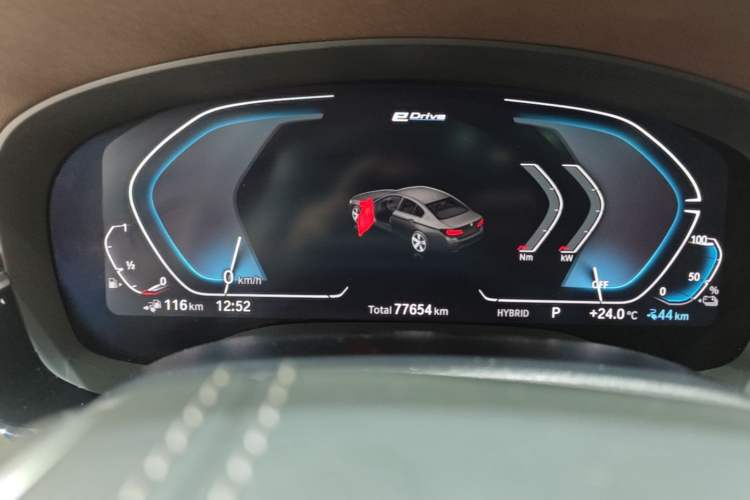 Used BMW 5 Series New Energy 2022 Updated Version 535Le Luxury Package Instrument Cluster