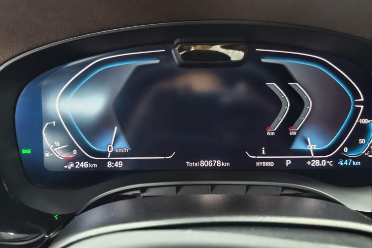 Used BMW 5 Series New Energy 2022 Second Facelift 535Le Pioneer Edition M Sport Package Instrument Cluster