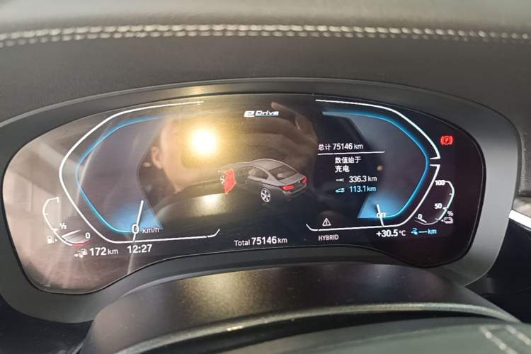 Used BMW 5 Series New Energy 2022 Second Facelift 535Le Luxury Package Instrument Cluster