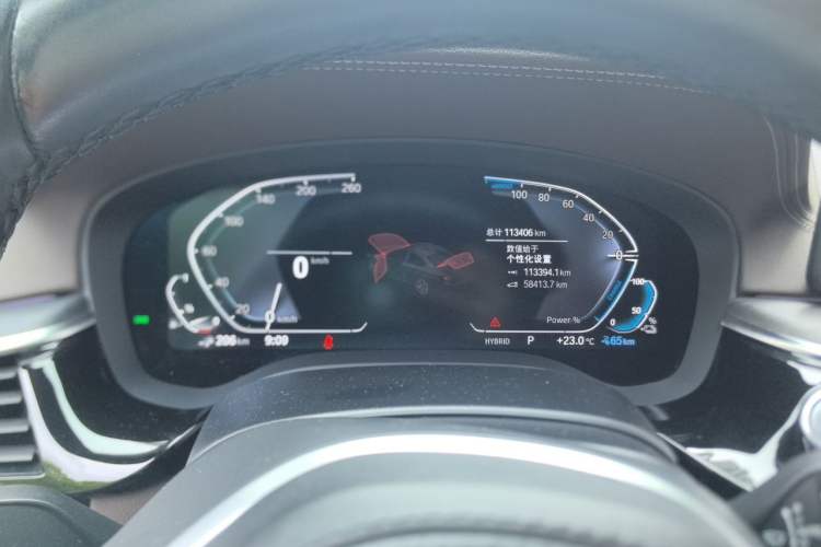 Used BMW 5 Series New Energy 2022 Restyled 535Le M Sport Package Instrument Cluster